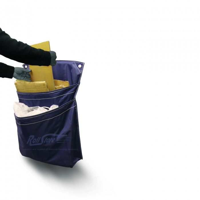 Trolley Waste Sack Double Pocket